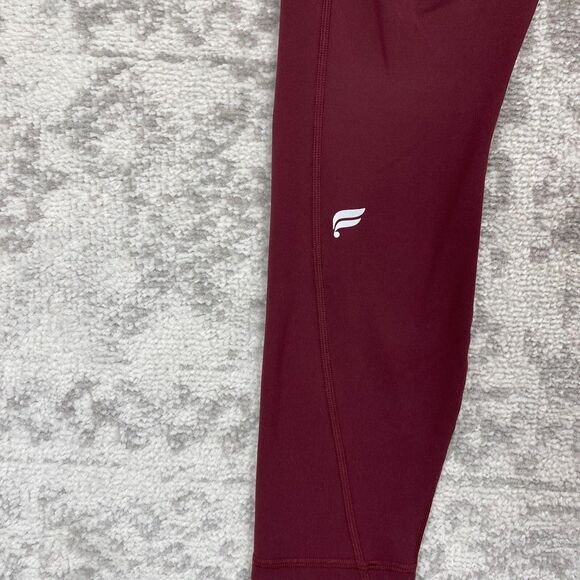 Fabletics Leggings Oasis PureLuxe High-Waisted Red Leggings Women's Size Small - Picture 5 of 7